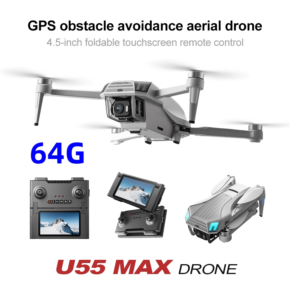 NCZOBOE U55 Profesional GPS Dr - огляд і ціна Drone Gimbal 2 Axis